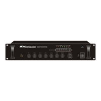MCM Custom Audio ZPA-120 Operation Manual