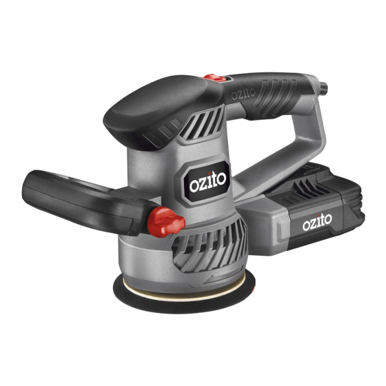 Ozito RANDOM ORBITAL SANDER Instruction Manual