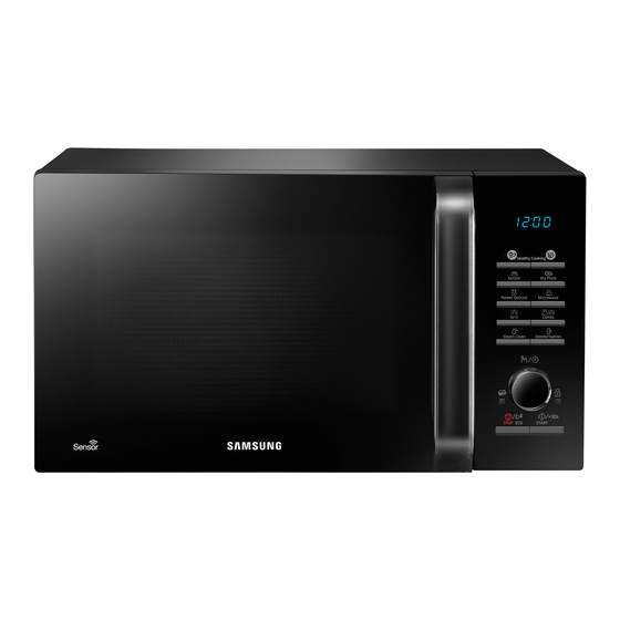 Samsung MG28H5125NK Owner's Instructions & Cooking Manual