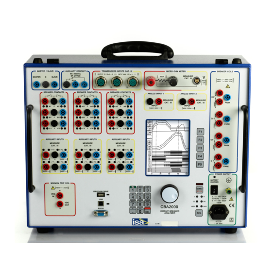 ISA CBA2000 User Manual