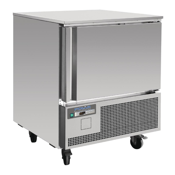 Polar Refrigeration DN493 Blast Chiller Manuals