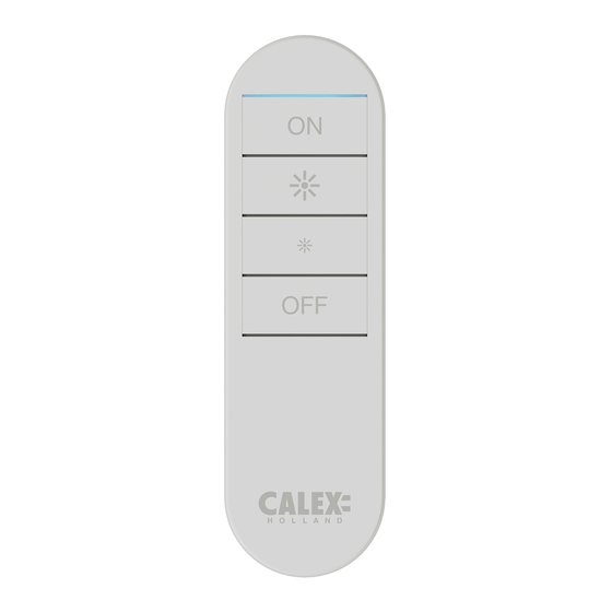 Calex 429204 Smart Remote Control Manuals