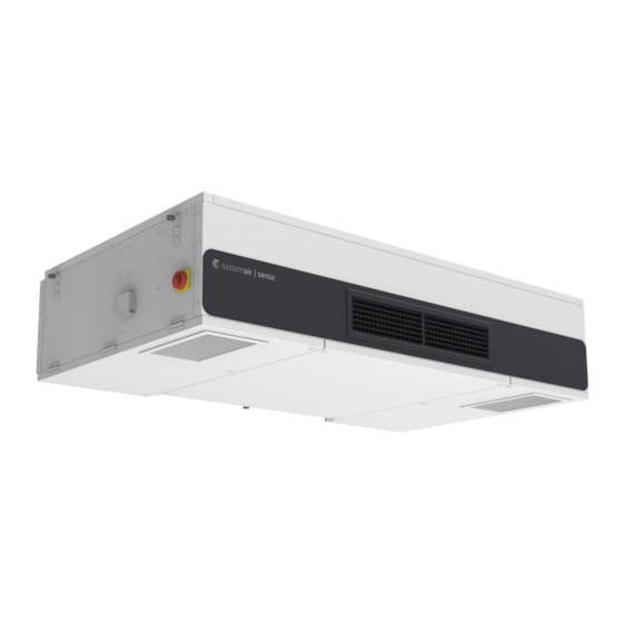 SystemAir Sense SNX Installation,Operation And Maintenance Instruction