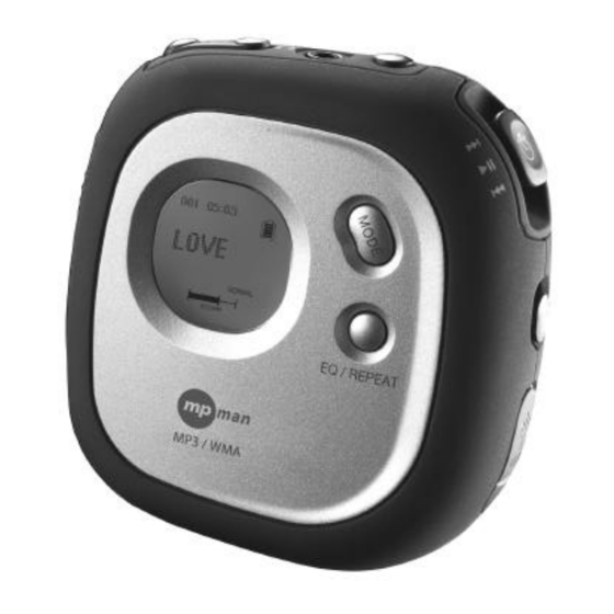 MPMan MP-F56 User Manual