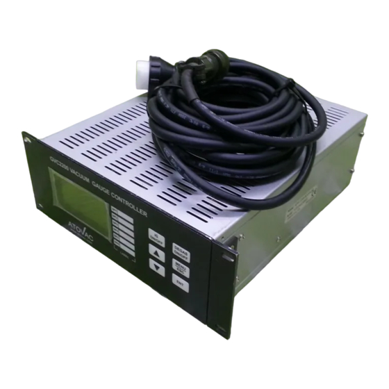 Atovac GVC2200 Manual