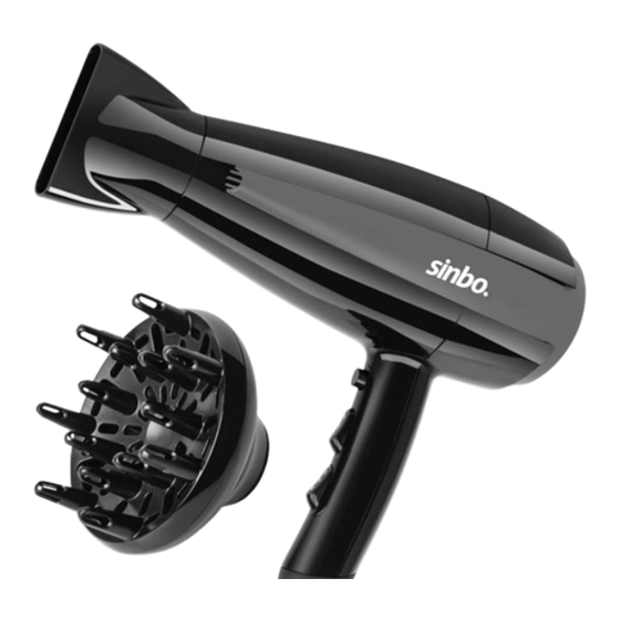 Sinbo SHD 7056 Manual