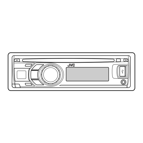 JVC KD-R801 Instructions Manual