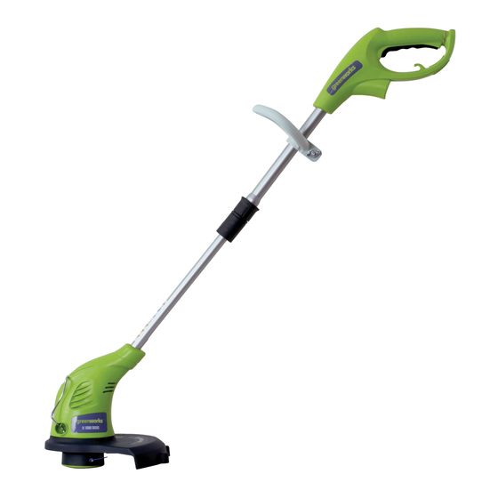 GreenWorks 21212 Corded Electric Trimmer Manuals