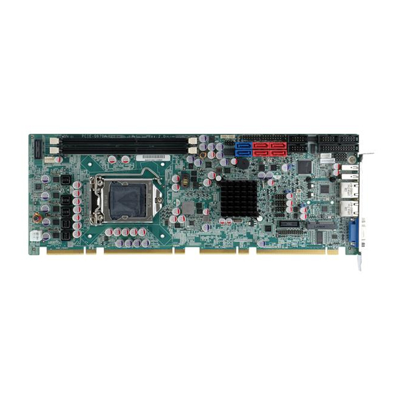 IEI Technology PCIE-Q670-R20 Quick Installation Manual