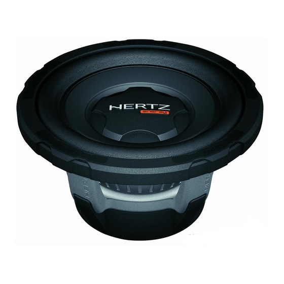 Hertz Energy ES 200 Advanced Manual