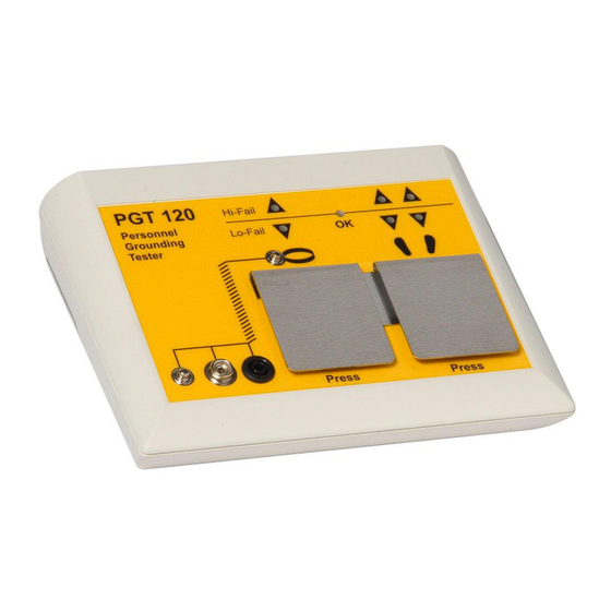 Wolfgang Warmbier PGT 120 User Manual