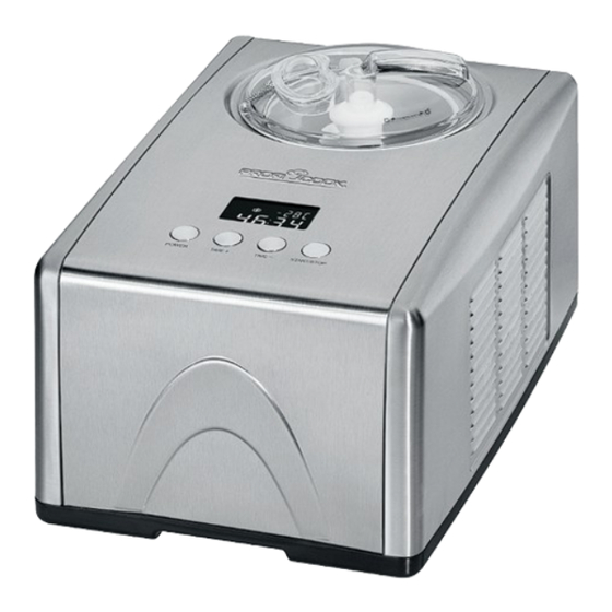 Profi Cook PC-ICM 1091 Instruction Manual