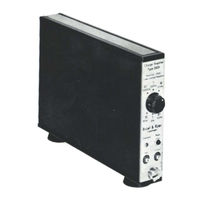 BRUEL & KJAER 2624 Instructions And Applications