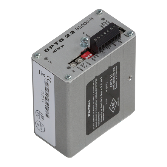 OPTO 22 B3000-B Series User Manual