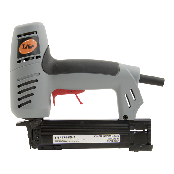 Kyocera TJEP TF-18/30 E Manual