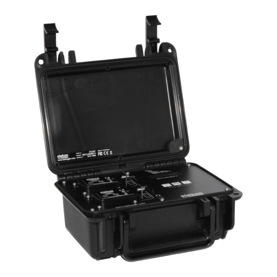 ELEKON BATLOGGER C Manual