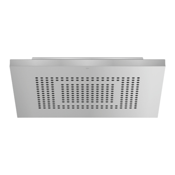 Dornbracht BigRain 41 400 979 FF Installation Instructions Manual