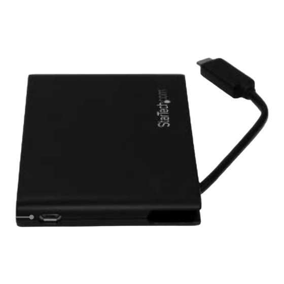 StarTech.com 2SD4FCRU3C Quick Start Manual