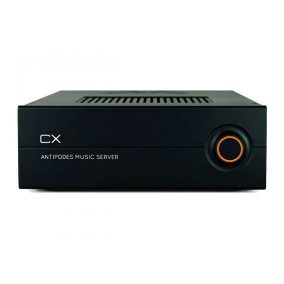 Antipodes CX User Manual