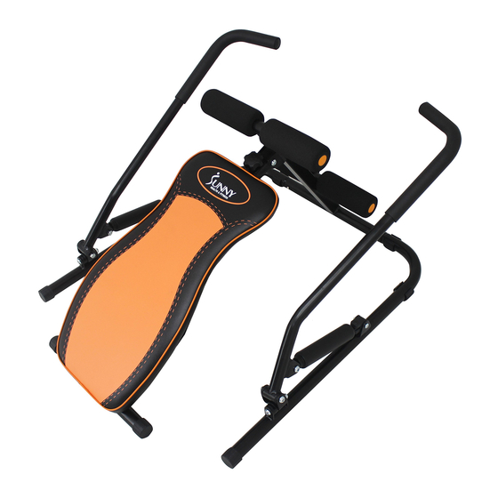 Sunny Health & Fitness SF-RW1406 Quick Start Manual