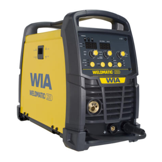 WIA WELDMATIC 200 Operator's Manual