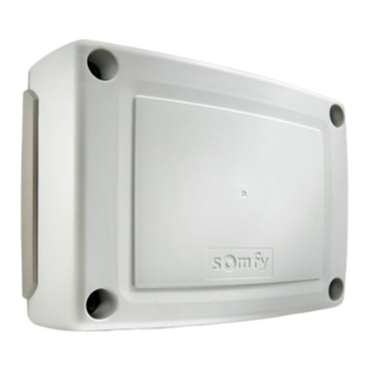 SOMFY CONTROL BOX 3S io Installation Instructions Manual