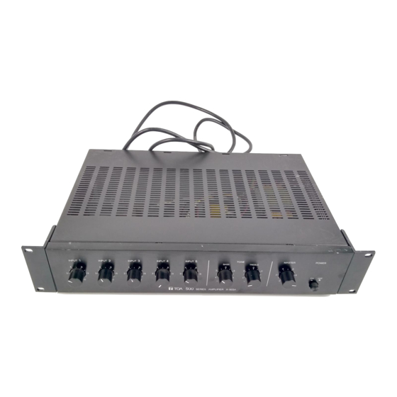 Toa A-503A Specifications