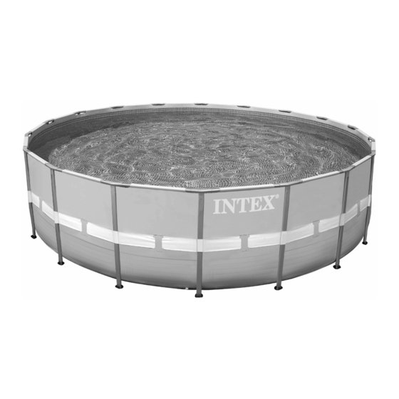 Intex Ultra Frame Pool Manual