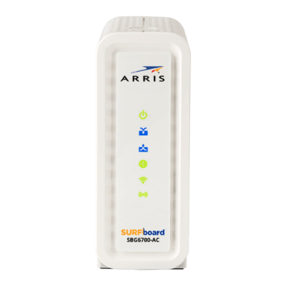 Arris Surf-Board SBG6700-AC Quick Start Manual