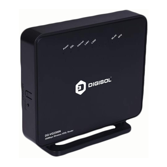 Digisol DG-VG2300N User Manual