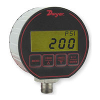 Dwyer Instruments DPG-200 Series Specifications-Installation And Operating Instructions