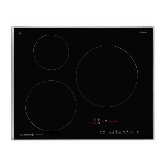 DeDietrich DTI716X Manual To Installation And Use