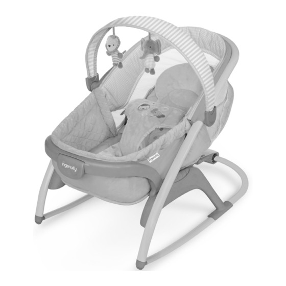 Kids II Ingenuity ConvertMe Rock ‘n Sleep Seat 60580 Manual