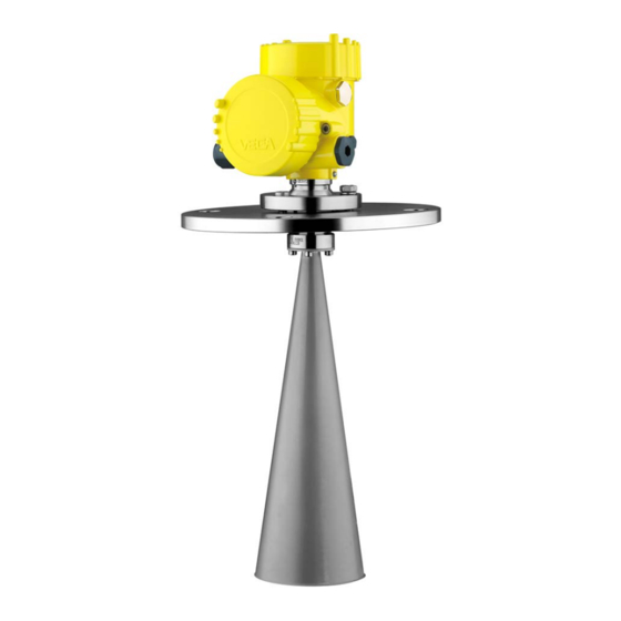 Vega VEGAPULS 68 Quick Setup Manual