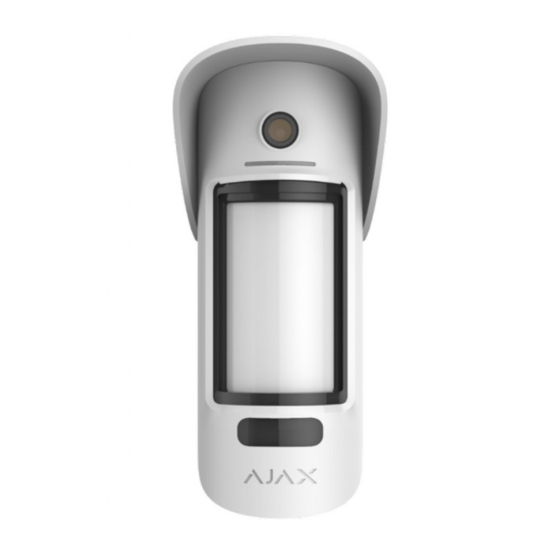 AJAX Systems MotionCam Outdoor User Manual