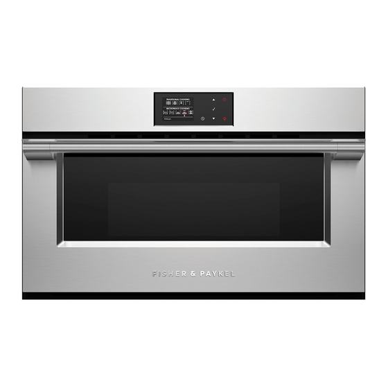 Fisher & Paykel OM76NPX1 Installation Manual