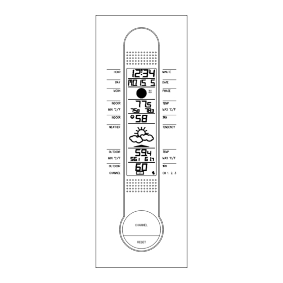 La Crosse Technology WS-7390TWC Instruction Manual