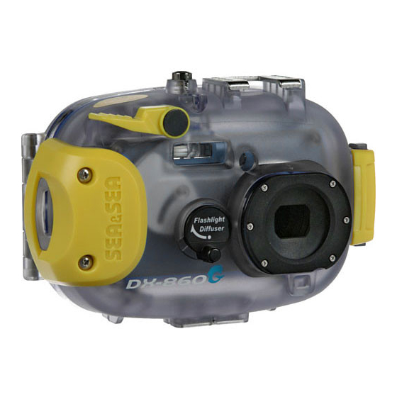 Sea & Sea DX-860G Instruction Manual