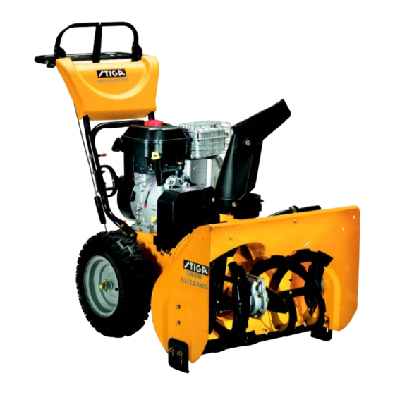 Stiga SNOW BLIZZARD Specifications
