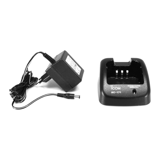 Icom BC-171 Instructions