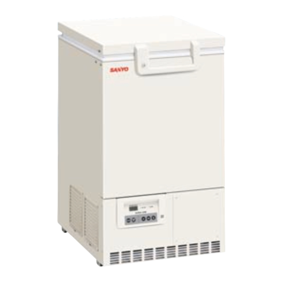 User Manuals: Sanyo MDF-C8V1 Temperature Freezer