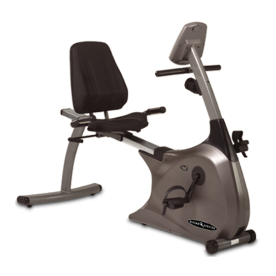 Vision Fitness R2000 Assembly Manual