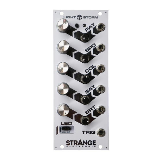 Strange Lightstorm Setup Manual