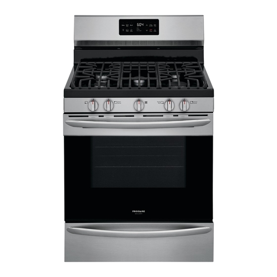 Frigidaire Gallery GCRG3038AF Getting Started