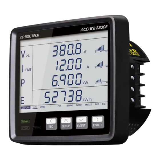 ROOTECH Accura 3300E Quick Setup Manual