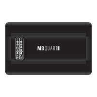 MB QUART Q4.1500D Installation Manual