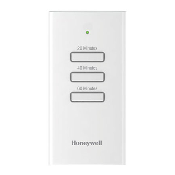 Honeywell Home HVC20A1000 Manual