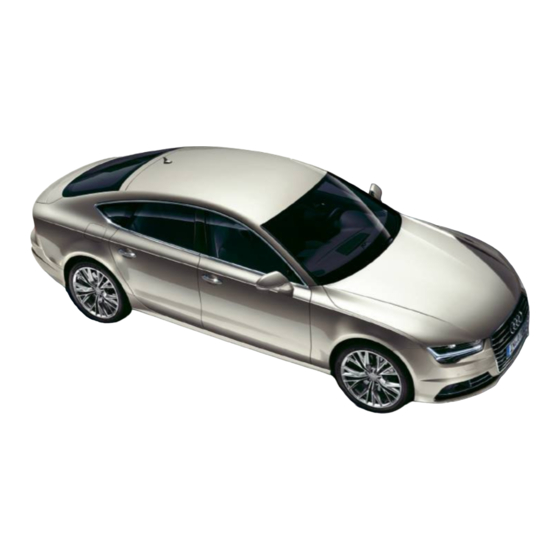 Audi S7 Sportback 2016 Owner's Manual