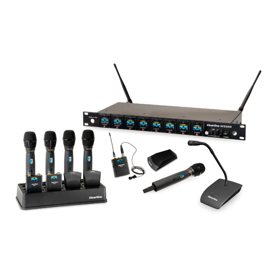 ClearOne WS800 Quick Start Manual