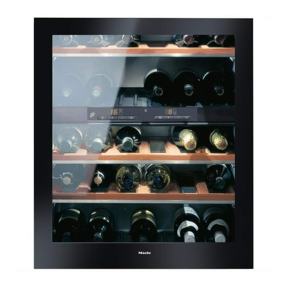 Miele KWT 4154 UG Counter Wine Storage Manuals